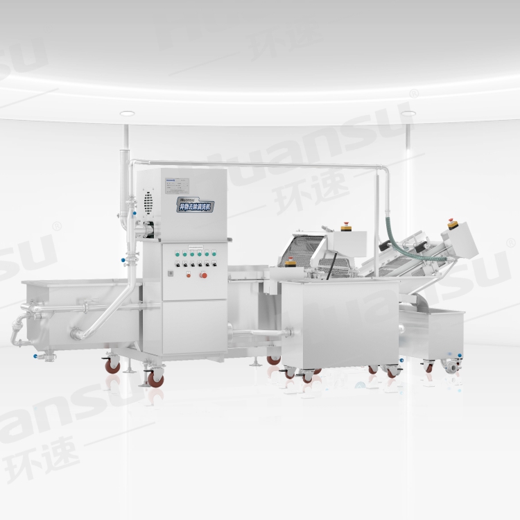 對于物料中有毛發(fā)，果蔬清洗機有用嗎