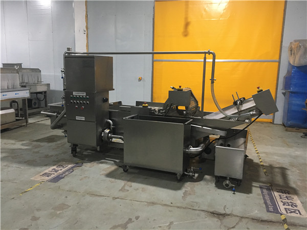 轉(zhuǎn)籠式果蔬清洗機(jī)，有效清洗，過(guò)濾泥沙