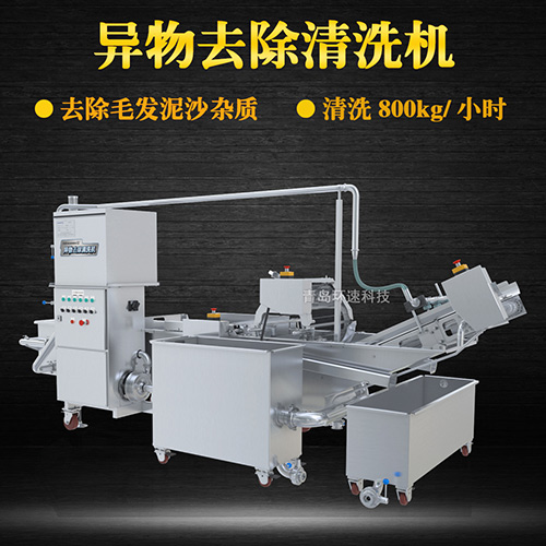 蔬菜自動清洗機，有效清洗，去除泥沙